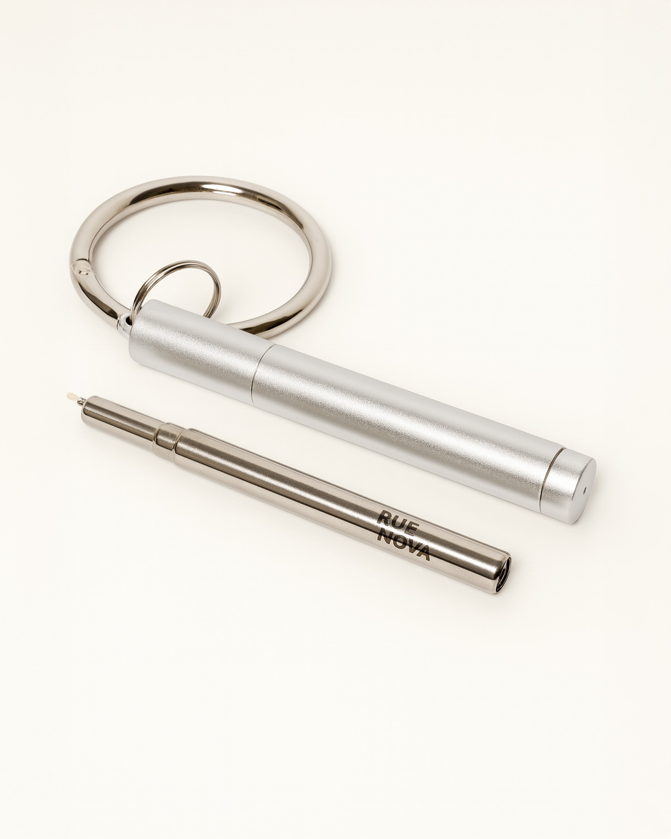 Paille télescopique & mousqueton Rue Nova